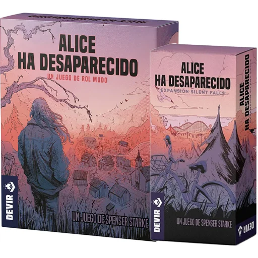Caja del juego Alice Ha Desaparecido + Silent Falls