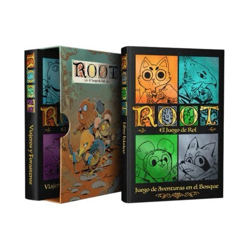 Caja del juego Root: El juego de rol Edición Deluxe