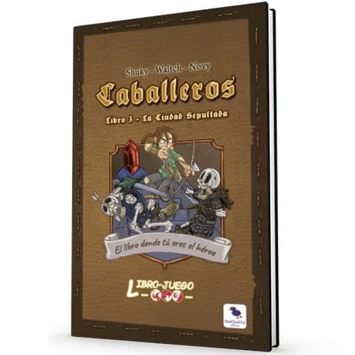 Caja del juego Caballeros: Libro 3 - La Ciudad Sepultada
