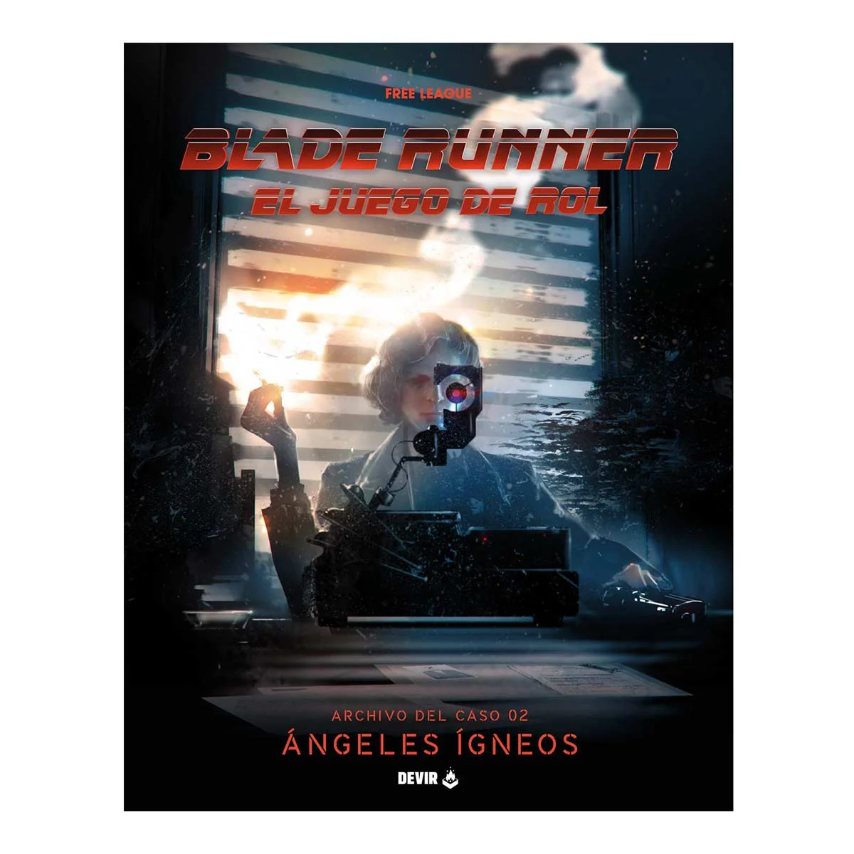 Caja del juego Blade Runner: El Juego de Rol - Archivo del Caso 02 Ángeles Ígneos