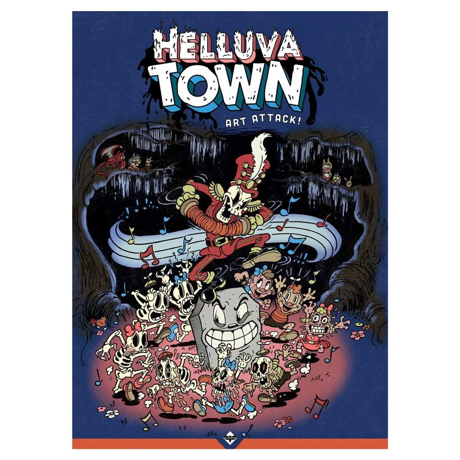 Caja del juego Helluva Town: Cartoon Gangster RPG: Art Attack!