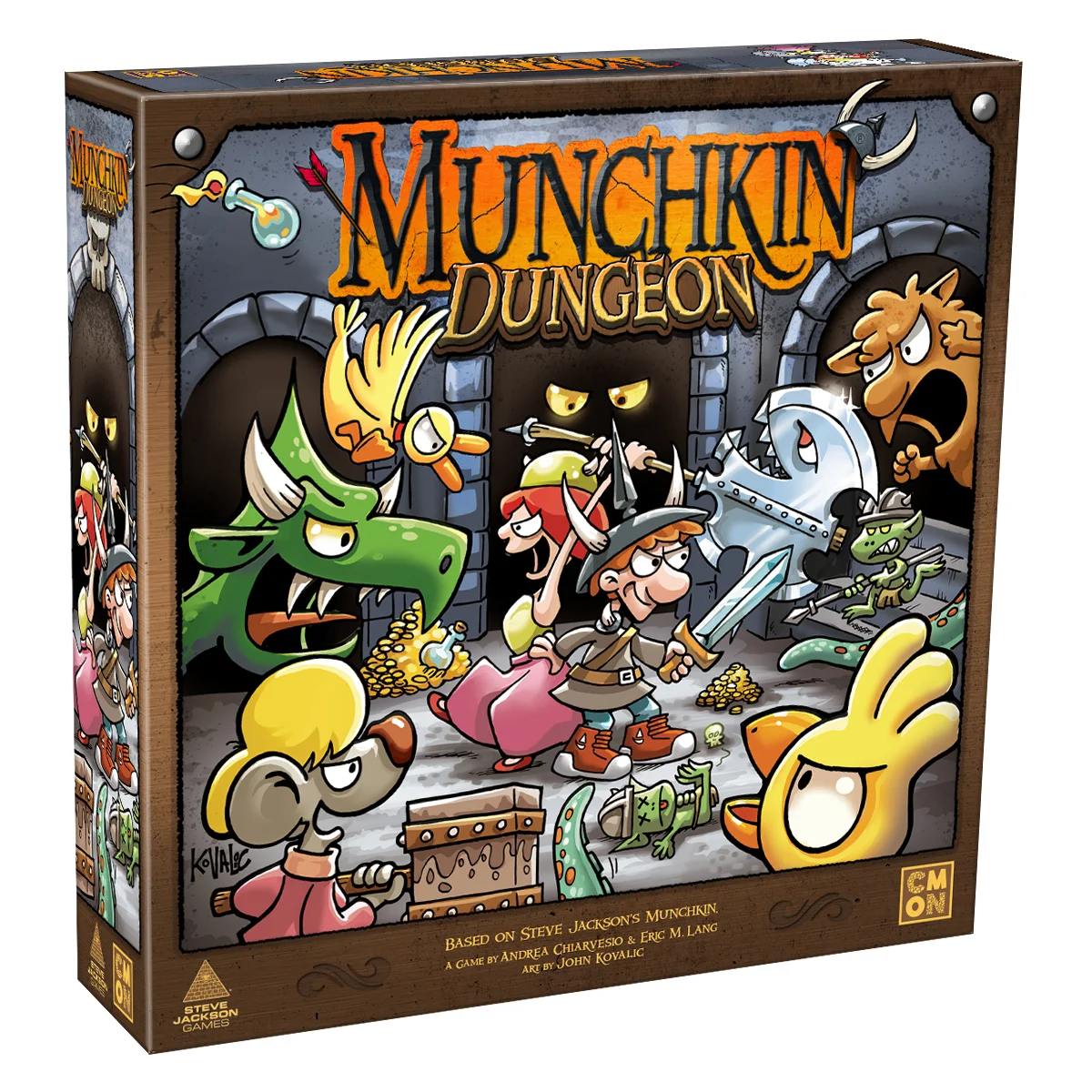 Caja del juego Munchkin Dungeon