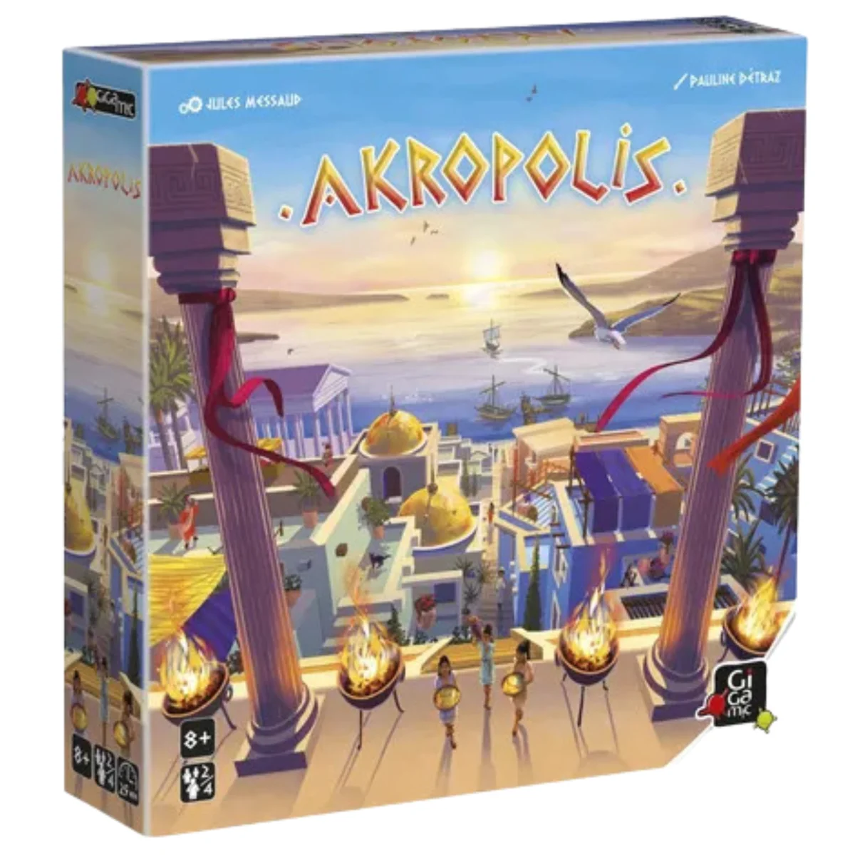 Caja del juego Akropolis
