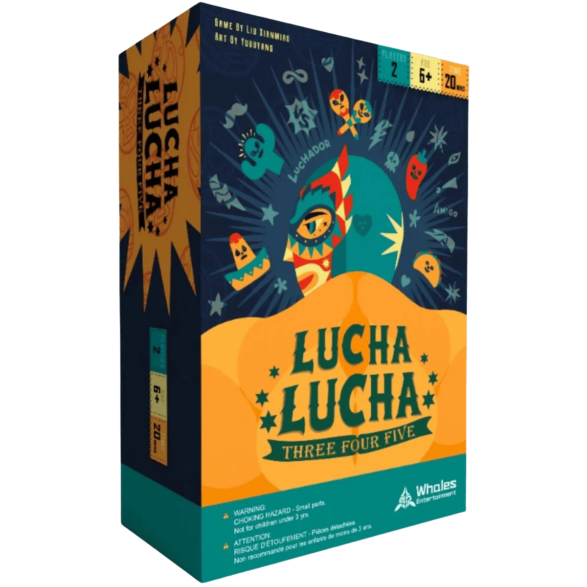 Caja del juego LUCHA LUCHA Three Four Five