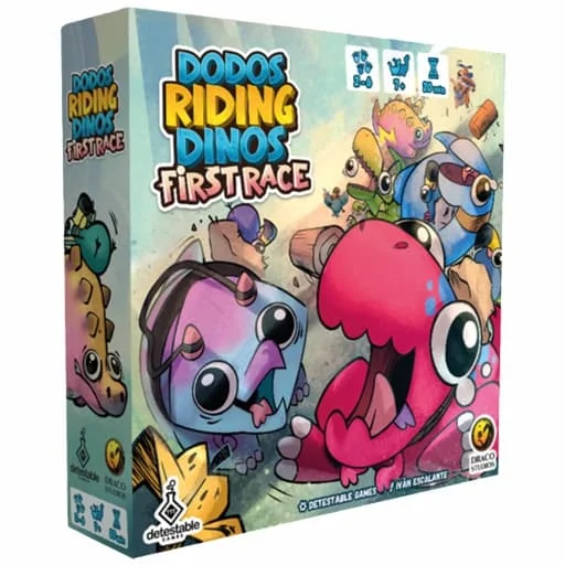 Caja del juego Dodos Riding Dinos: First Race