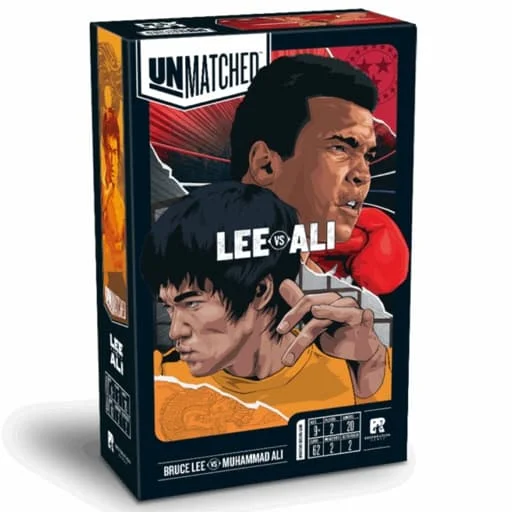 Caja del juego Unmatched: Lee vs Ali