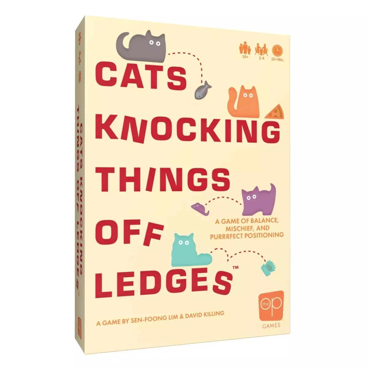 Caja del juego Cats Knocking Things Off Ledges