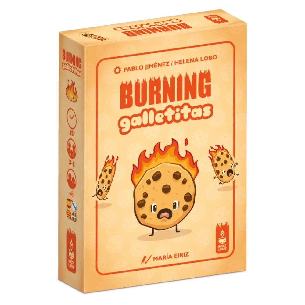 Caja del juego Burning Cookies