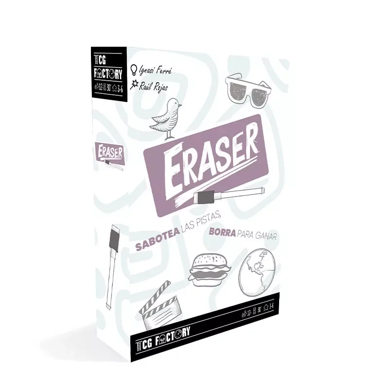 Caja del juego Eraser