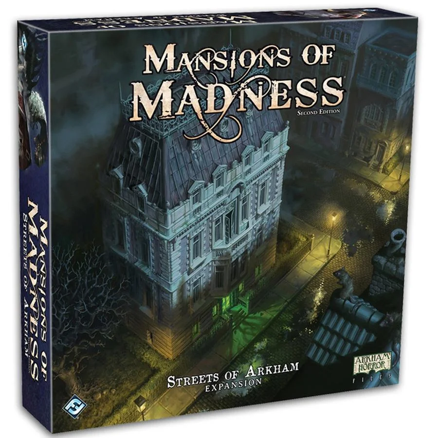 Caja del juego Mansions of Madness: Second Edition – Streets of Arkham: Expansion
