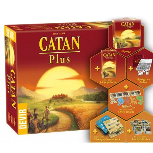 Caja del juego Catan: Big Box