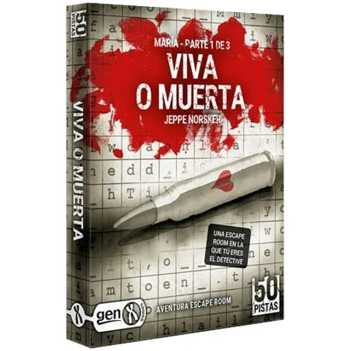Caja del juego 50 Pistas: Viva o Muerta