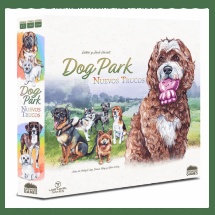 Caja del juego Dog Park: New Tricks