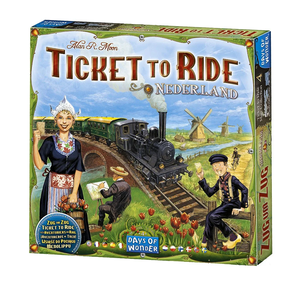 Caja del juego Ticket to Ride Map Collection 4: Nederland