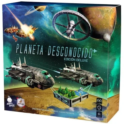 Caja del juego Planeta Desconocido: Edición Deluxe