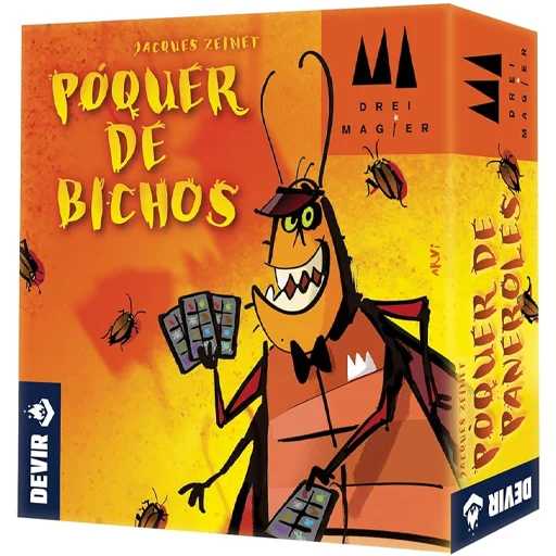Caja del juego Cockroach Poker