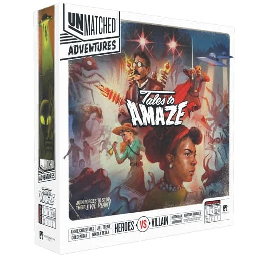 Caja del juego Unmatched Adventures: Relatos Asombrosos
