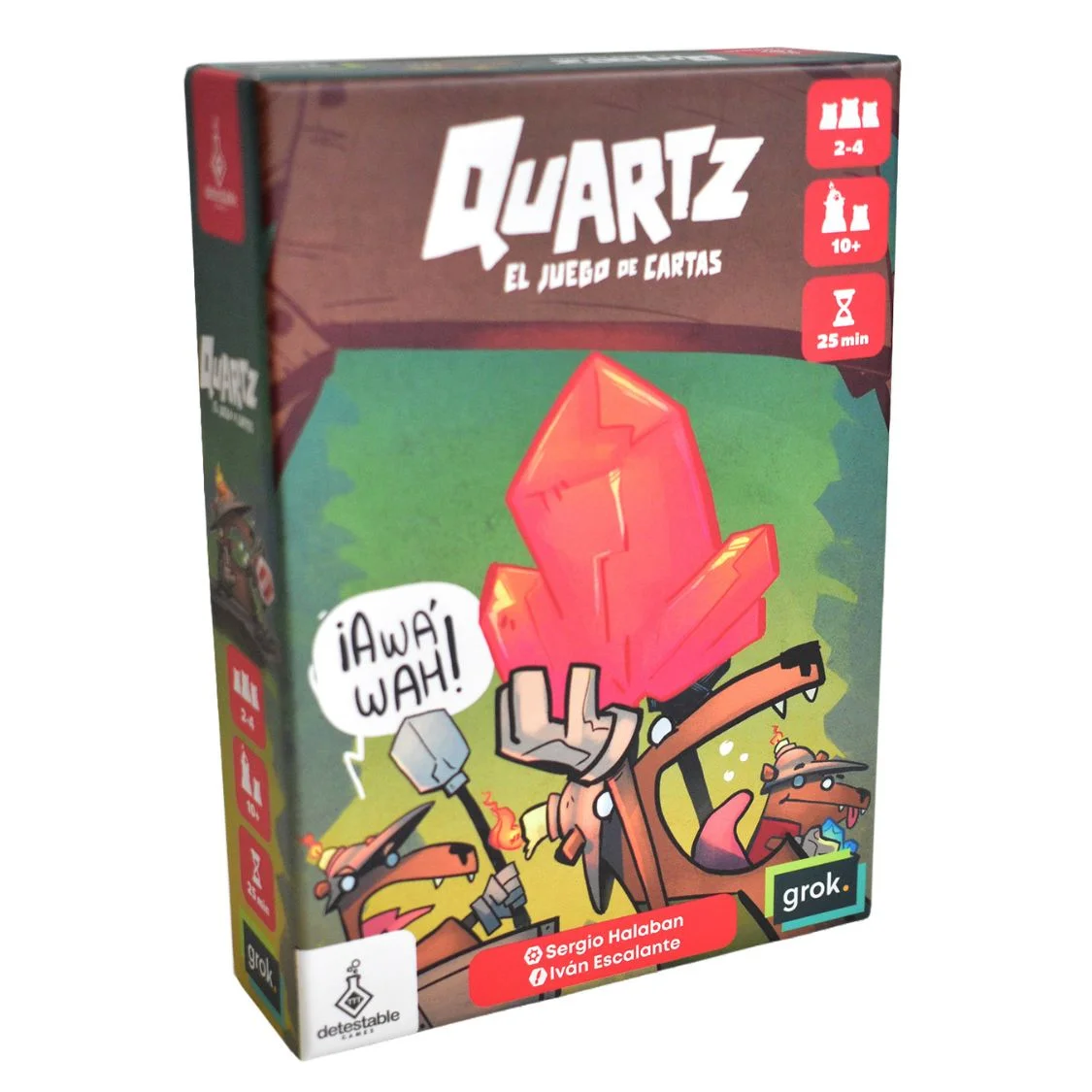 Caja del juego Quartz: El Juego de Cartas