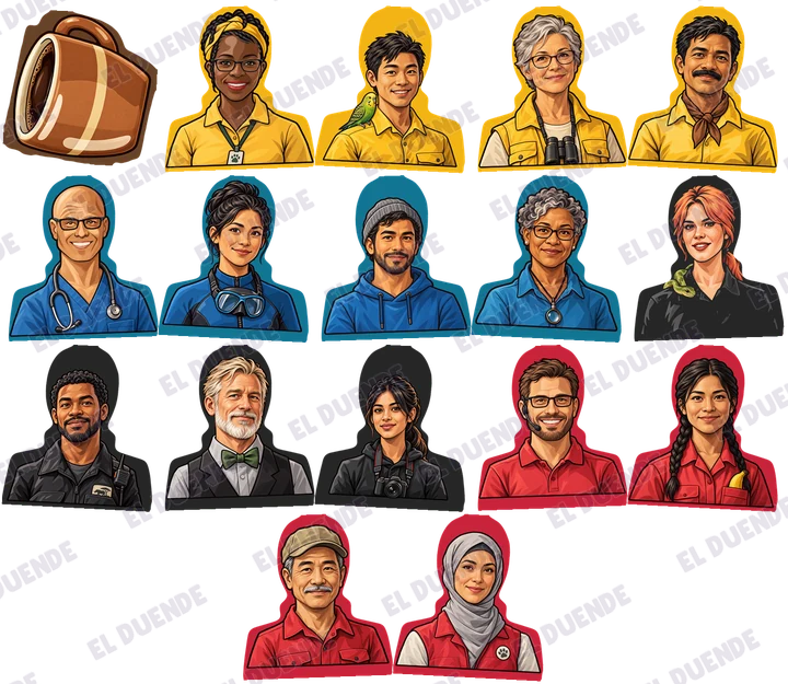 Caja del juego Stickers para Ark Nova