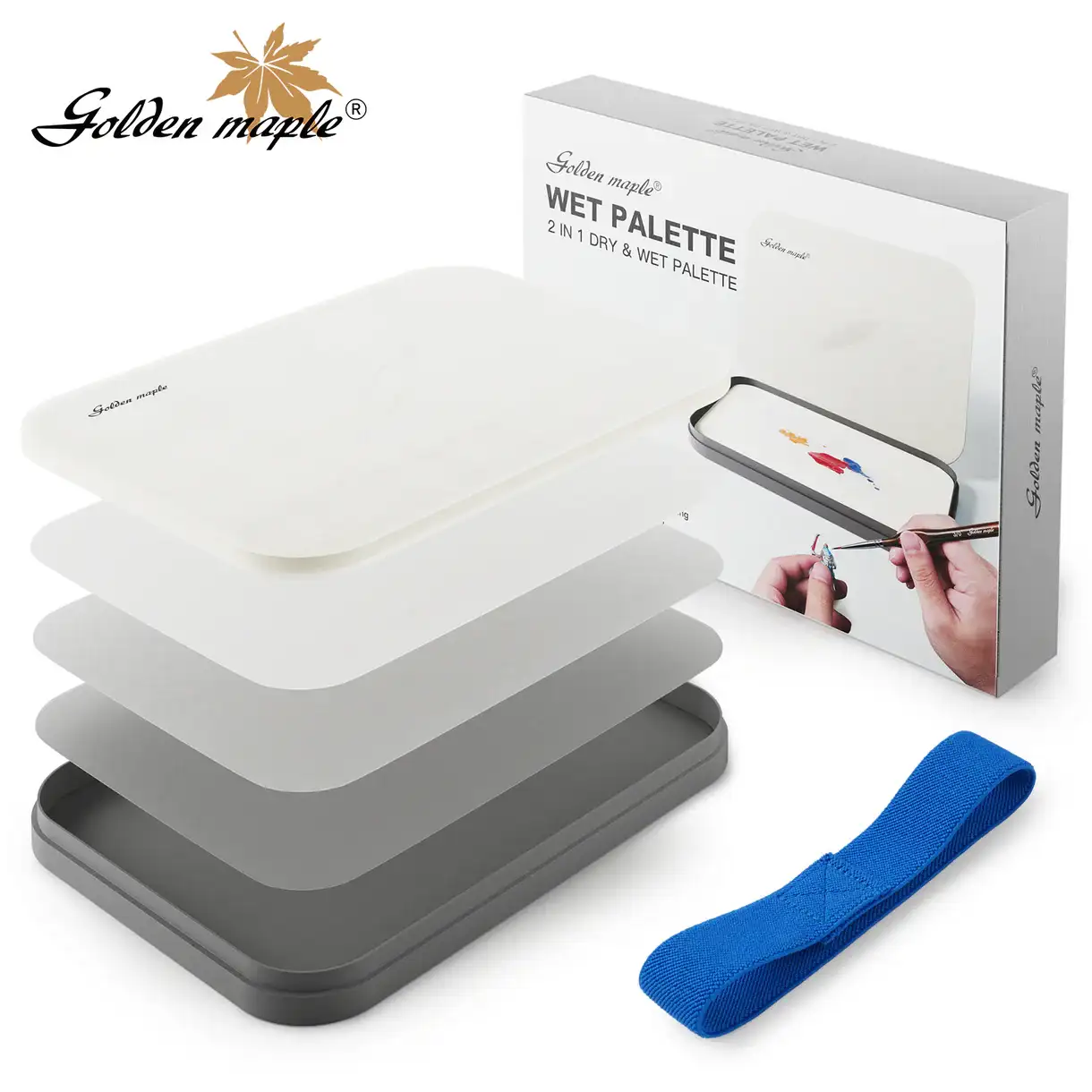 Caja del juego Wet Palette Golden Maple