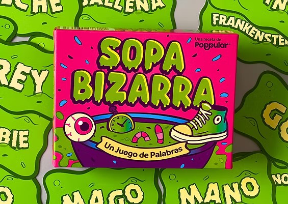 Caja del juego Sopa Bizarra