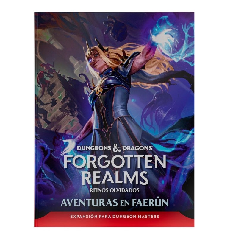 Caja del juego D&D: Reinos Olvidados Aventuras en Faerun