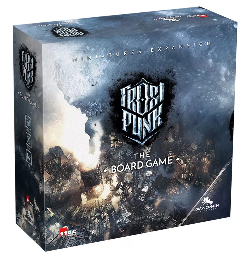 Caja del juego Frostpunk: The Board Game – Miniatures Expansion
